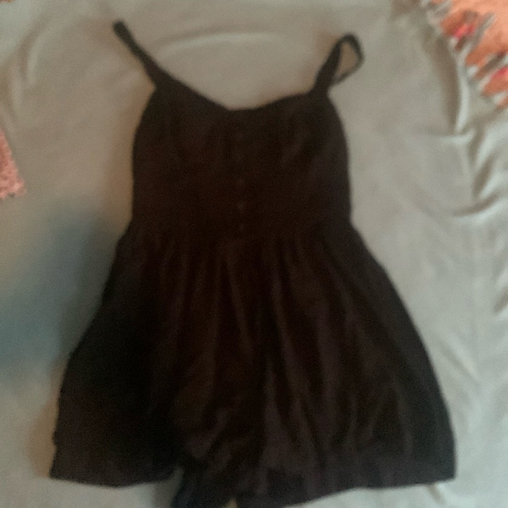 Very lightweight black romper